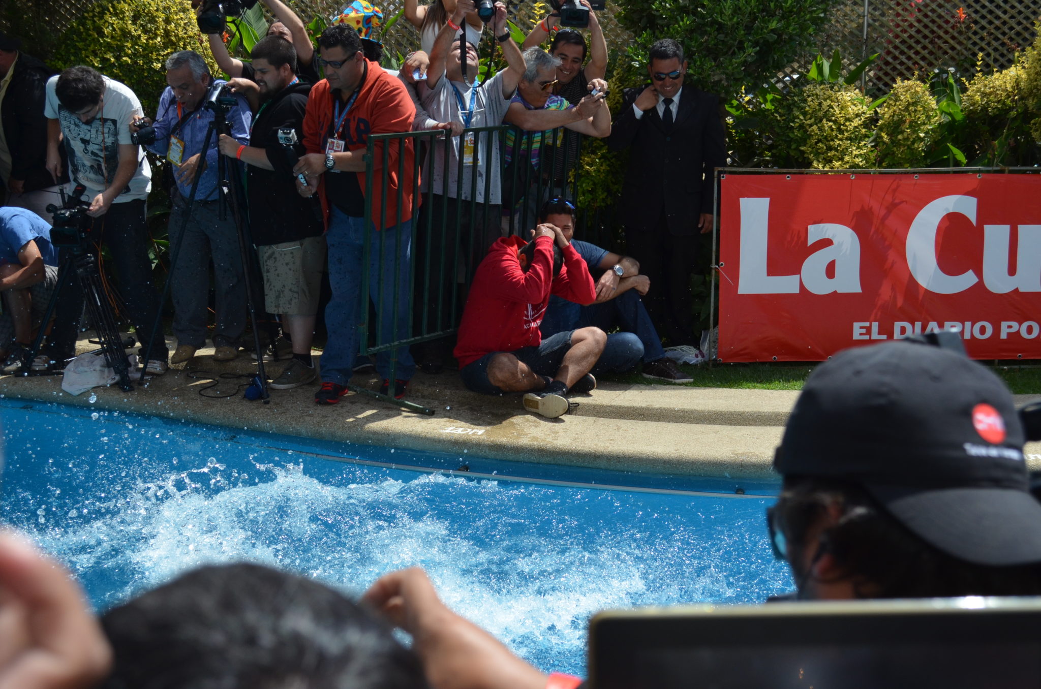 Piscinazo “no apto para cardiacos”