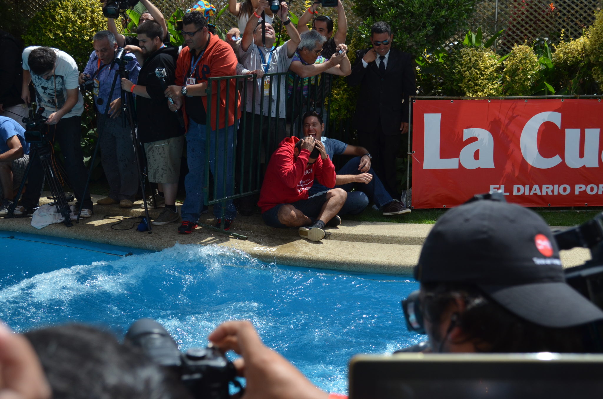 Piscinazo “no apto para cardiacos”