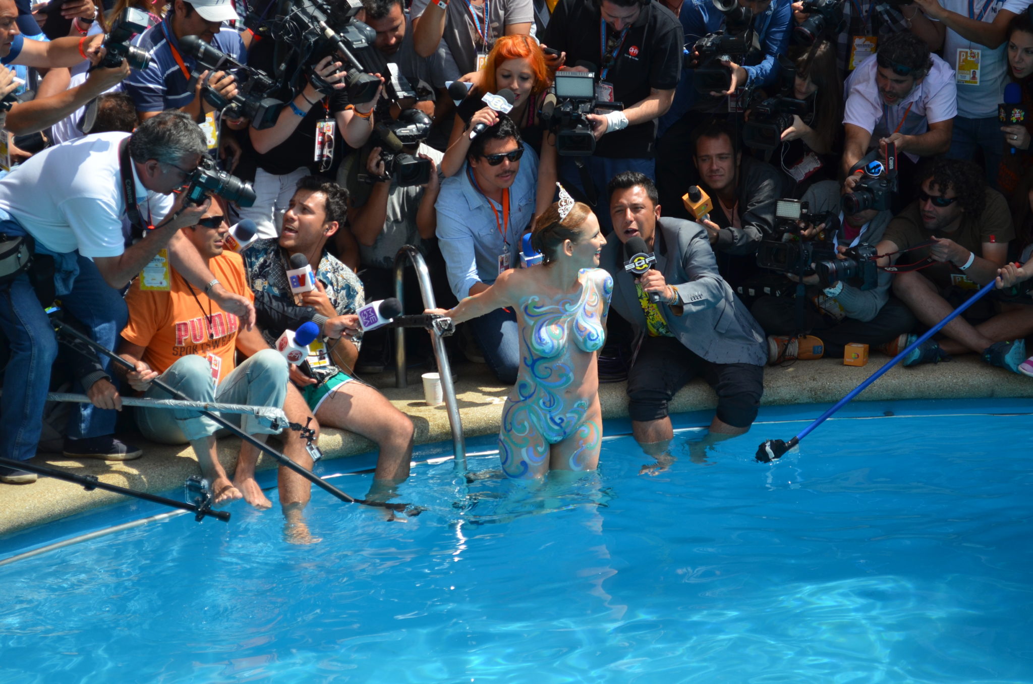 Piscinazo “no apto para cardiacos”