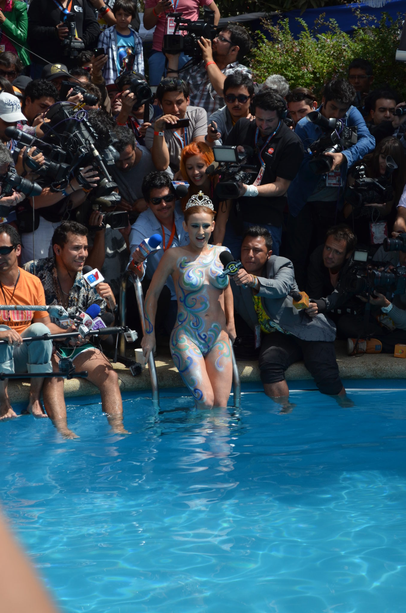 Piscinazo “no apto para cardiacos”