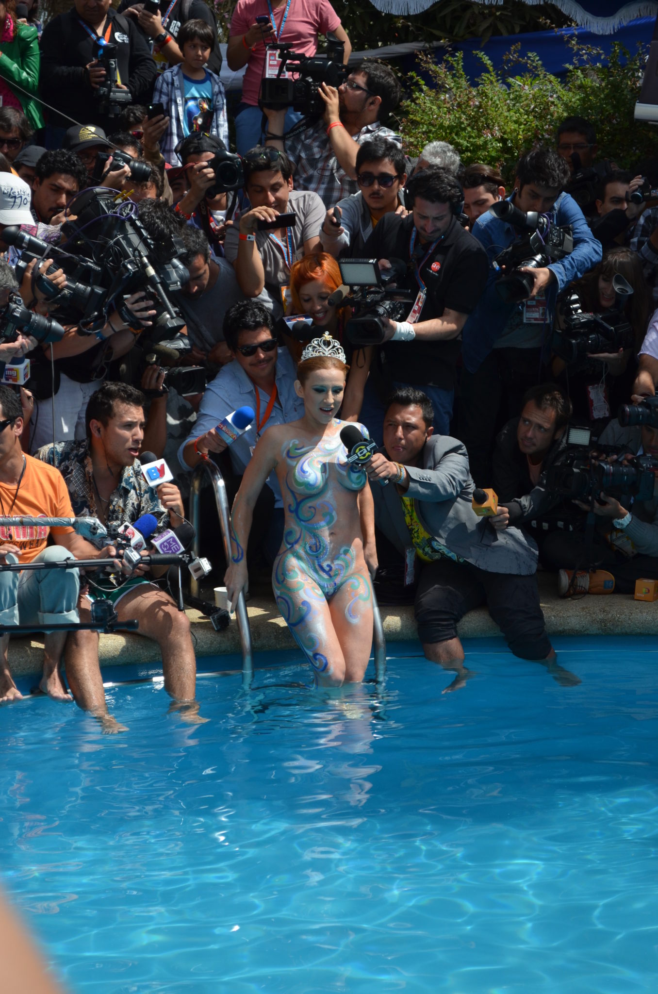 Piscinazo “no apto para cardiacos”