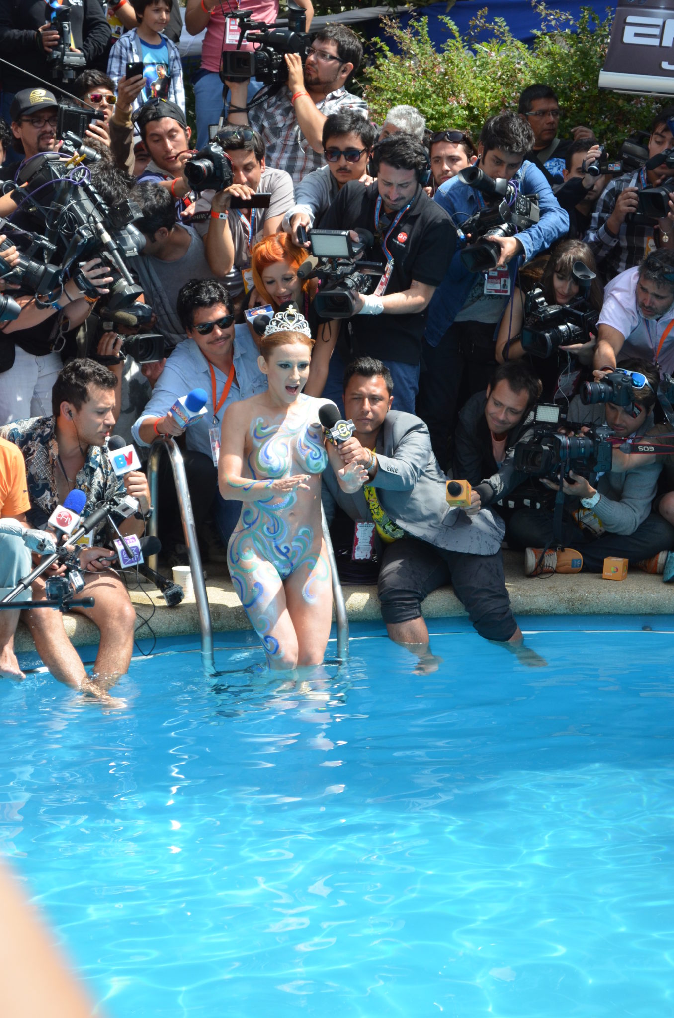 Piscinazo “no apto para cardiacos”