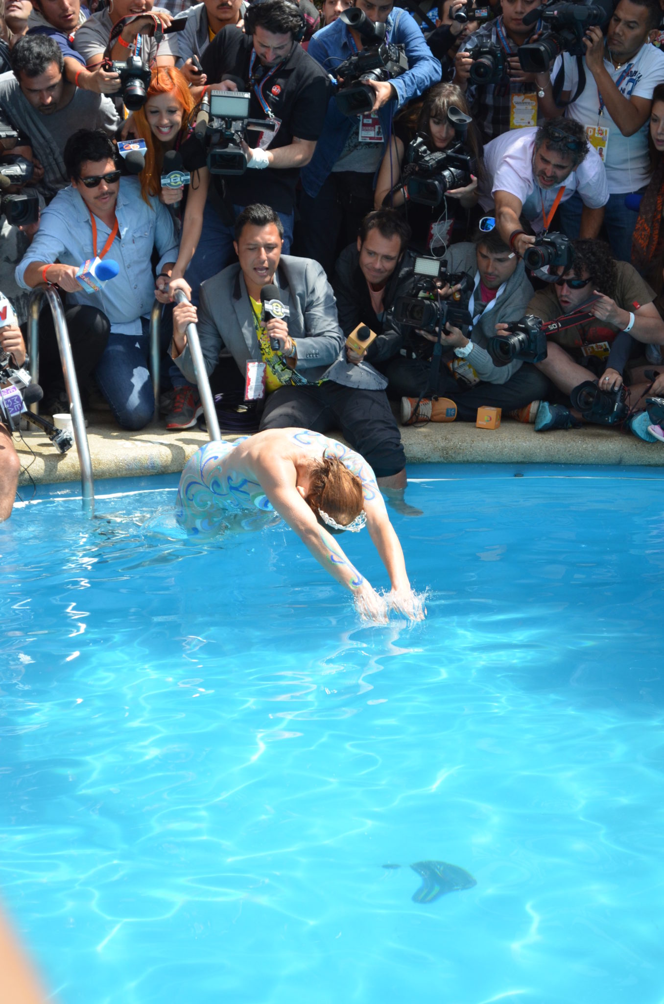 Piscinazo “no apto para cardiacos”
