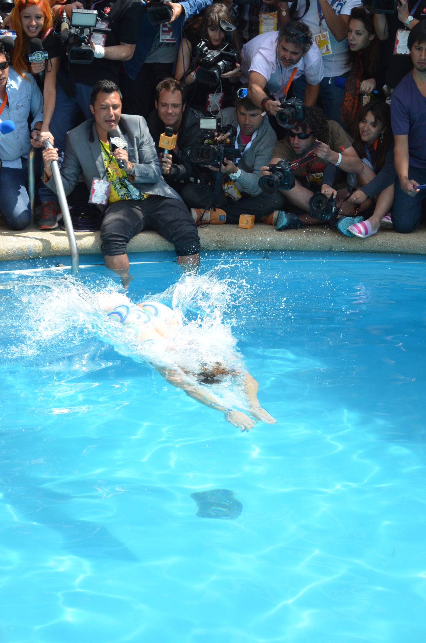Piscinazo “no apto para cardiacos”