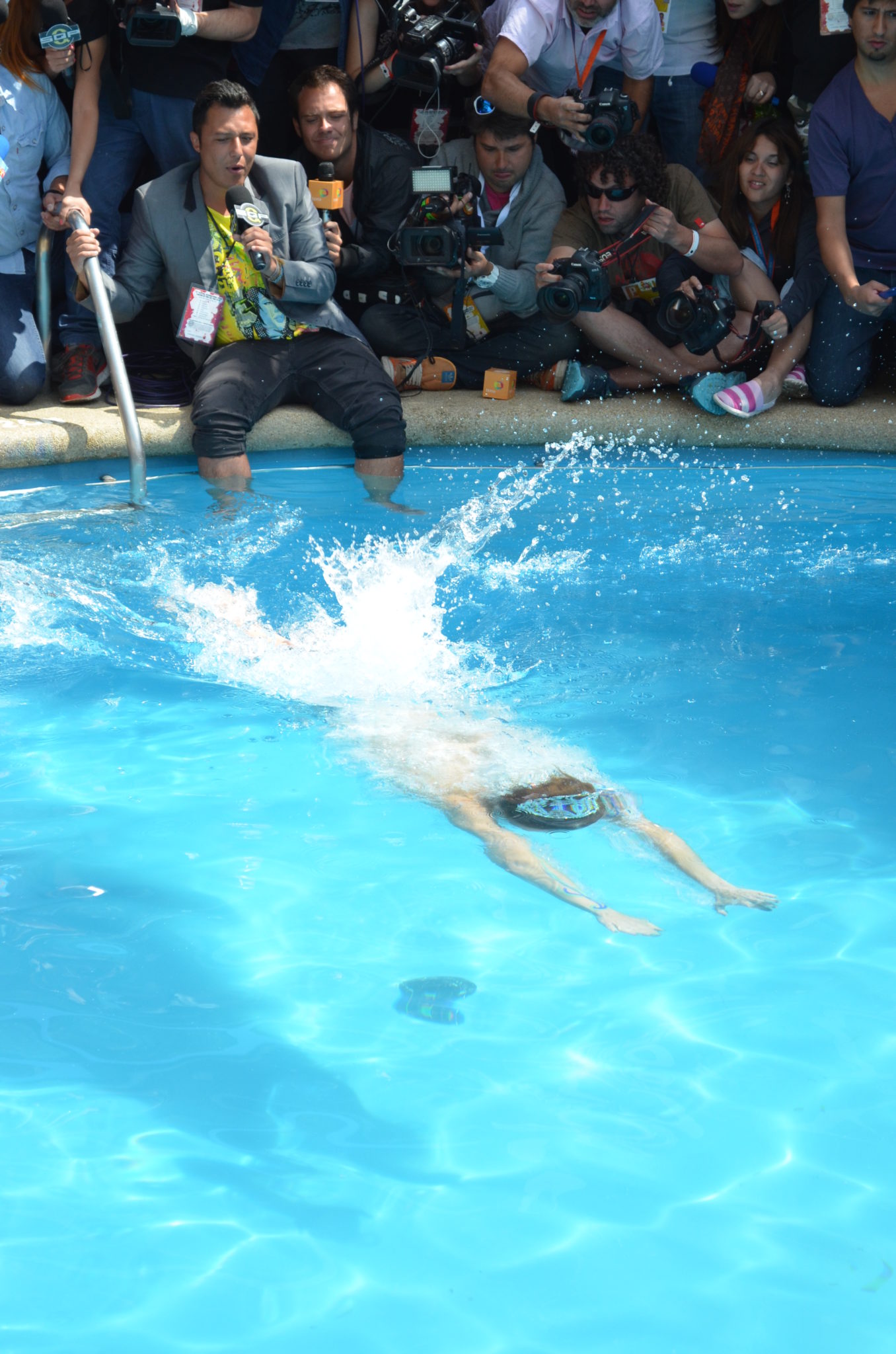 Piscinazo “no apto para cardiacos”