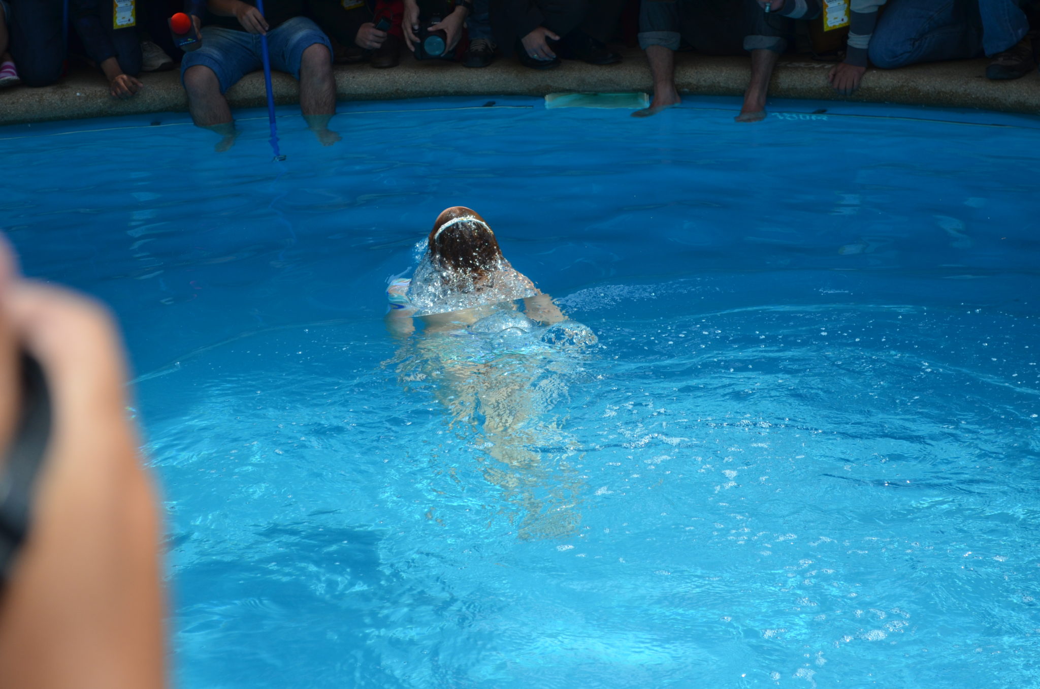 Piscinazo “no apto para cardiacos”