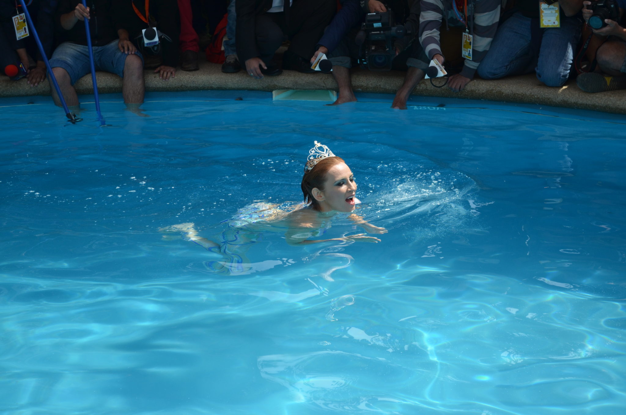 Piscinazo “no apto para cardiacos”