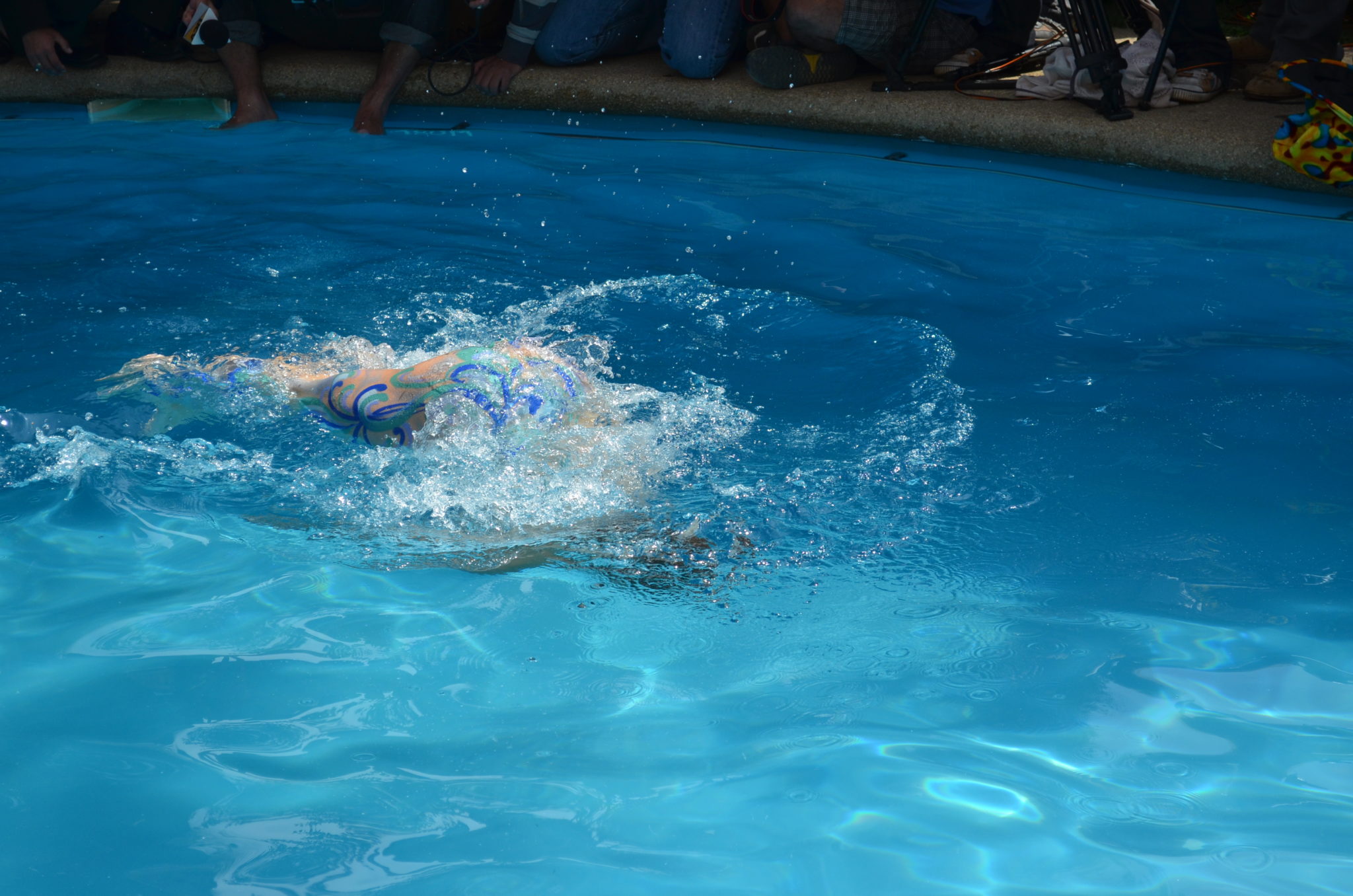 Piscinazo “no apto para cardiacos”