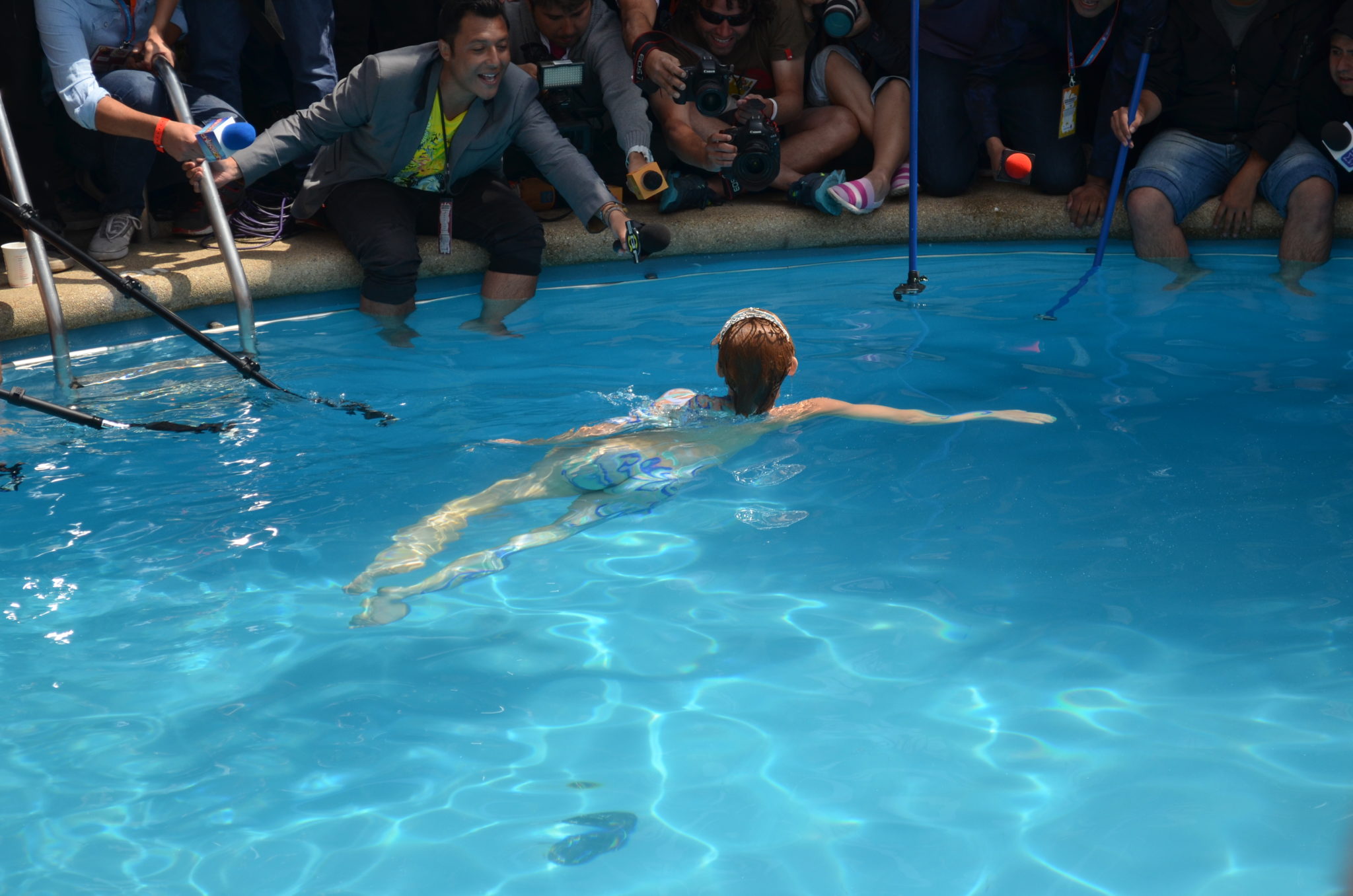 Piscinazo “no apto para cardiacos”