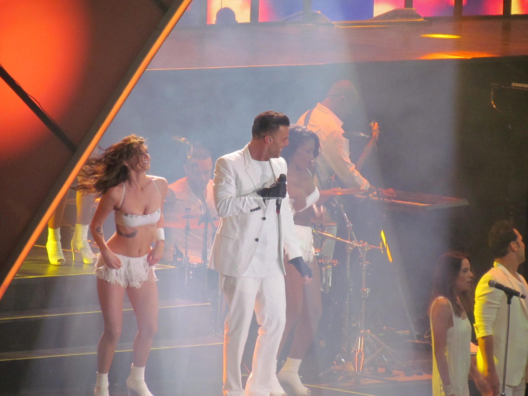 Ricky Martin la rompe en Viña 2014