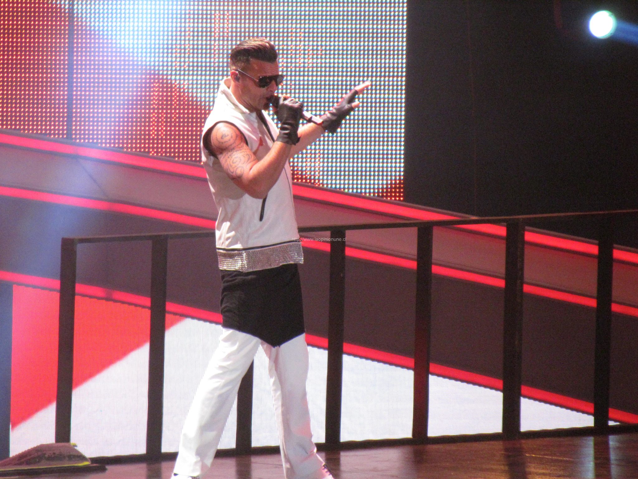 Ricky Martin la rompe en Viña 2014
