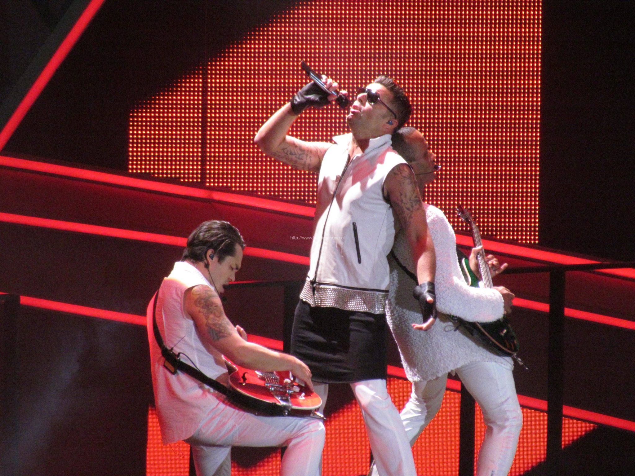 Ricky Martin la rompe en Viña 2014