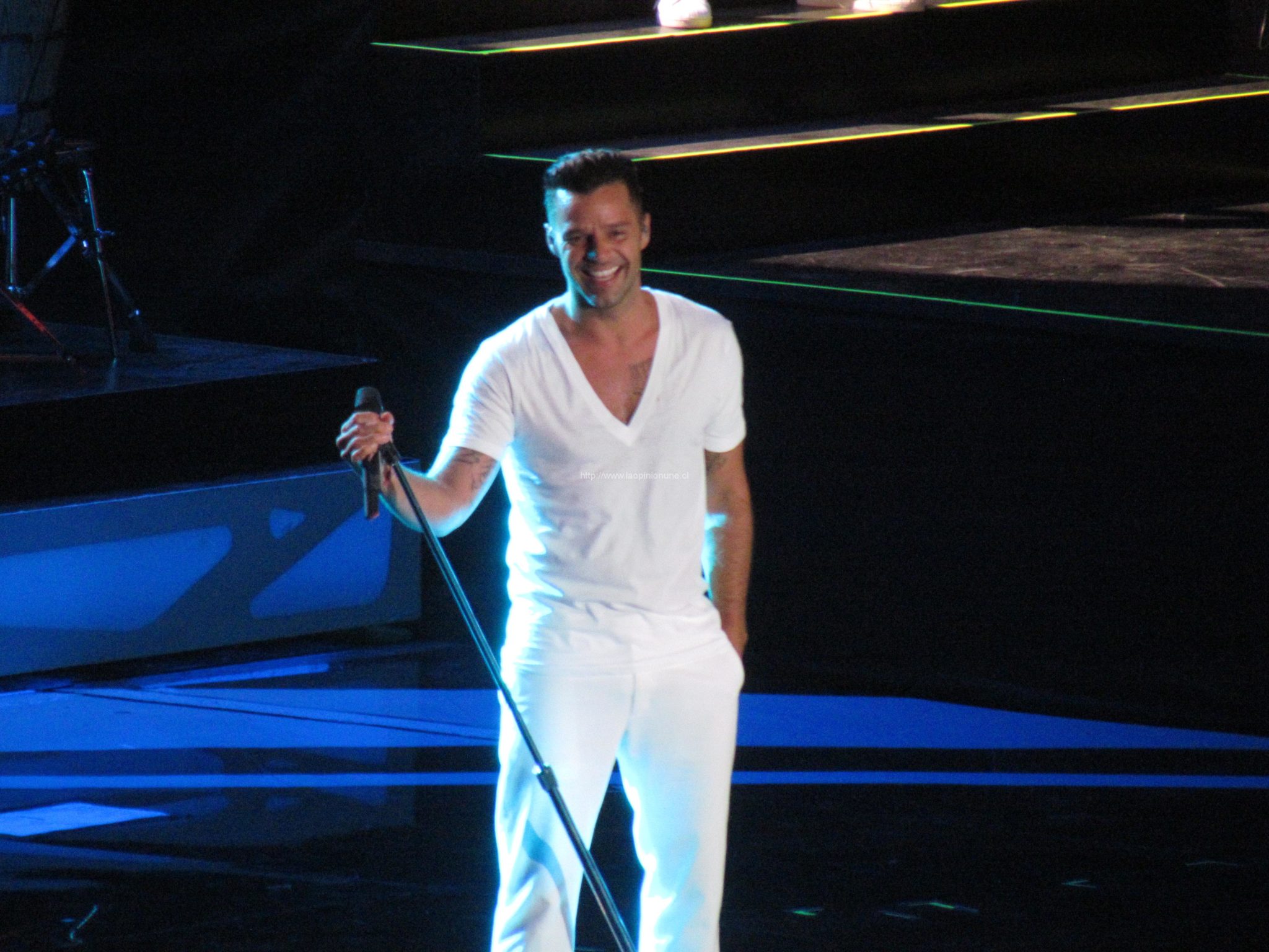Ricky Martin la rompe en Viña 2014