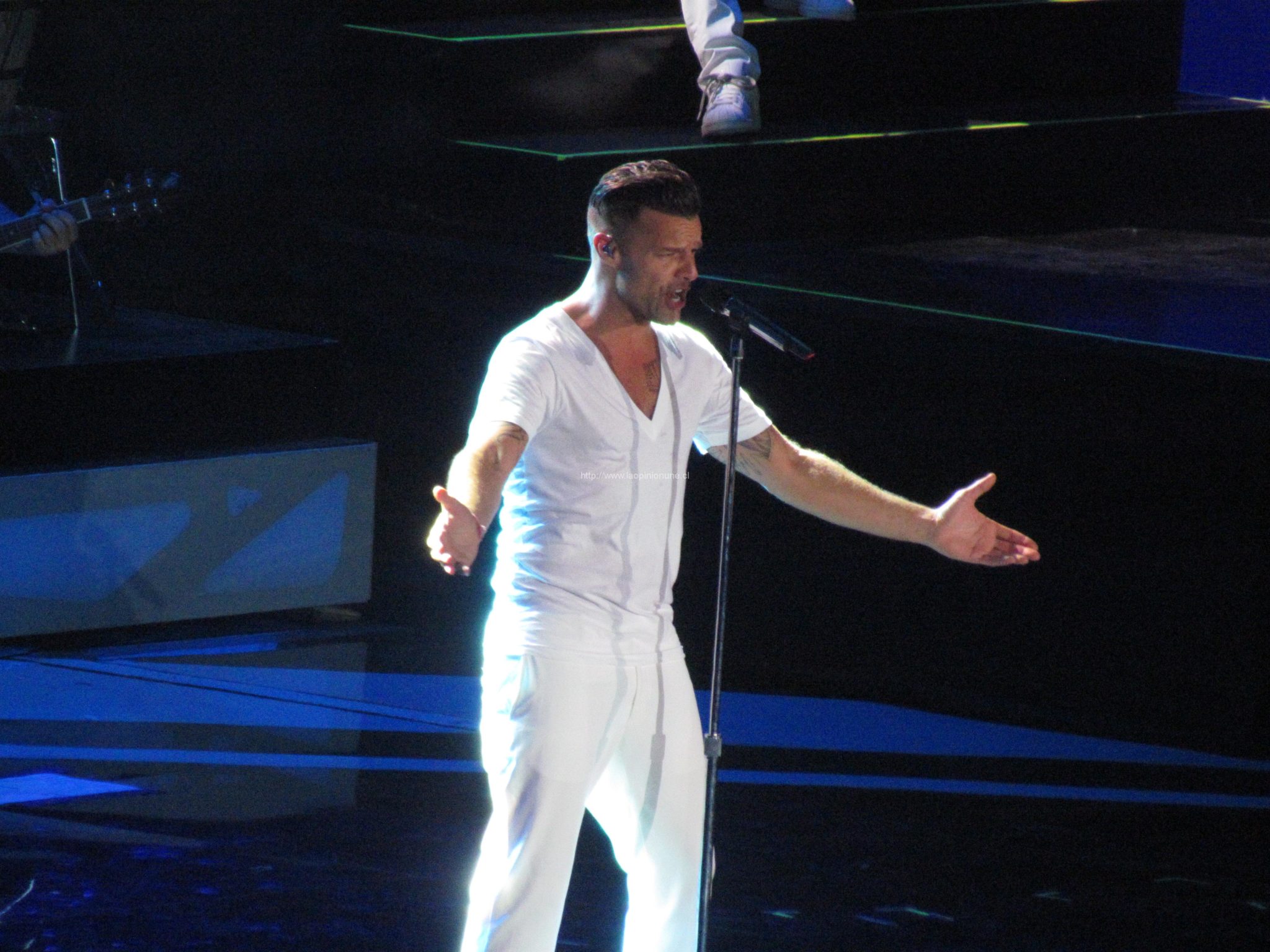 Ricky Martin la rompe en Viña 2014