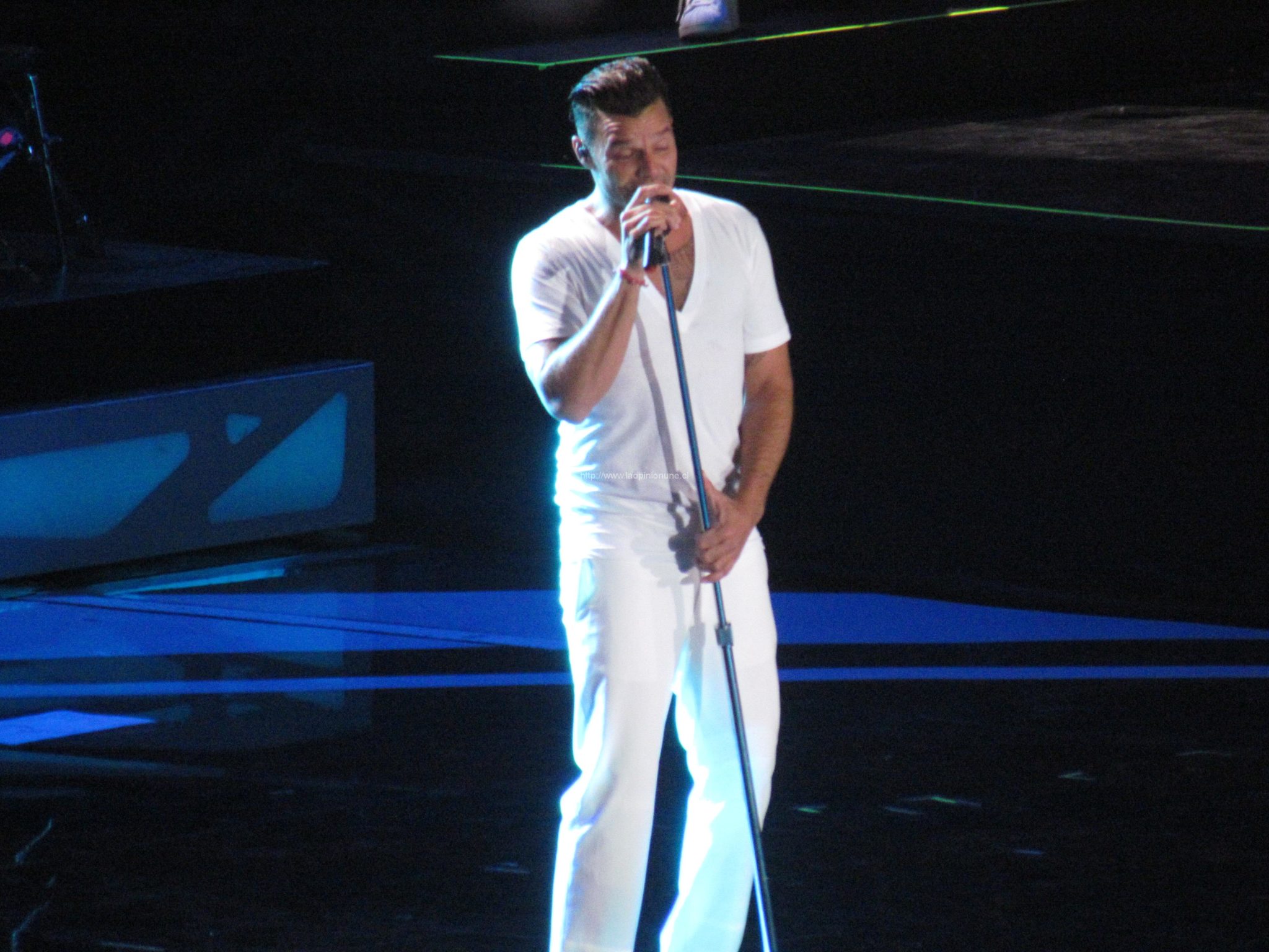Ricky Martin la rompe en Viña 2014