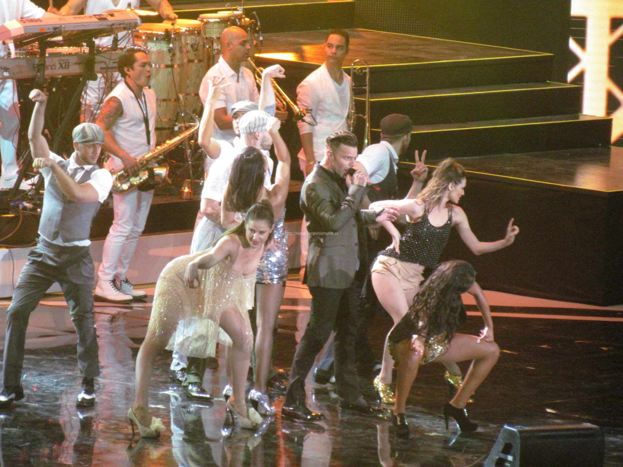Ricky Martin la rompe en Viña 2014