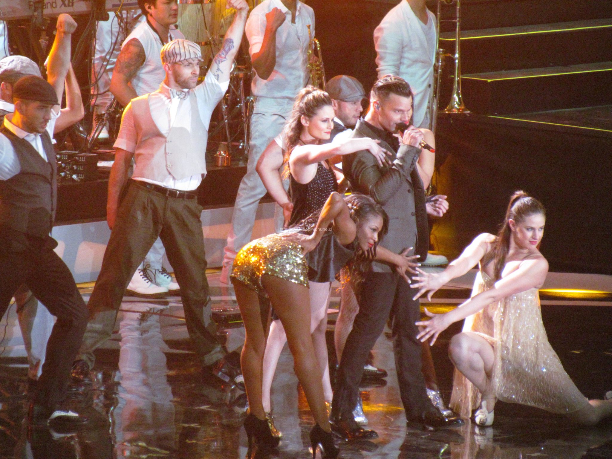 Ricky Martin la rompe en Viña 2014