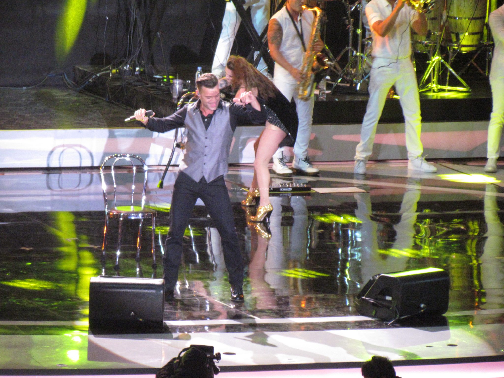 Ricky Martin la rompe en Viña 2014