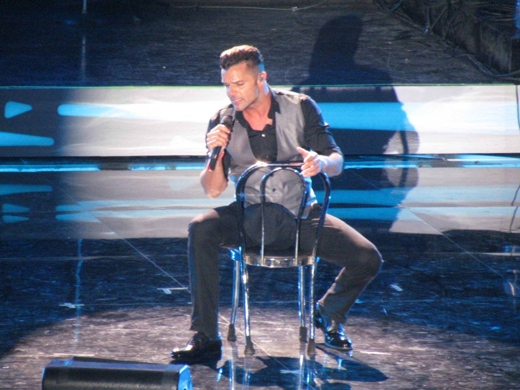 Ricky Martin la rompe en Viña 2014