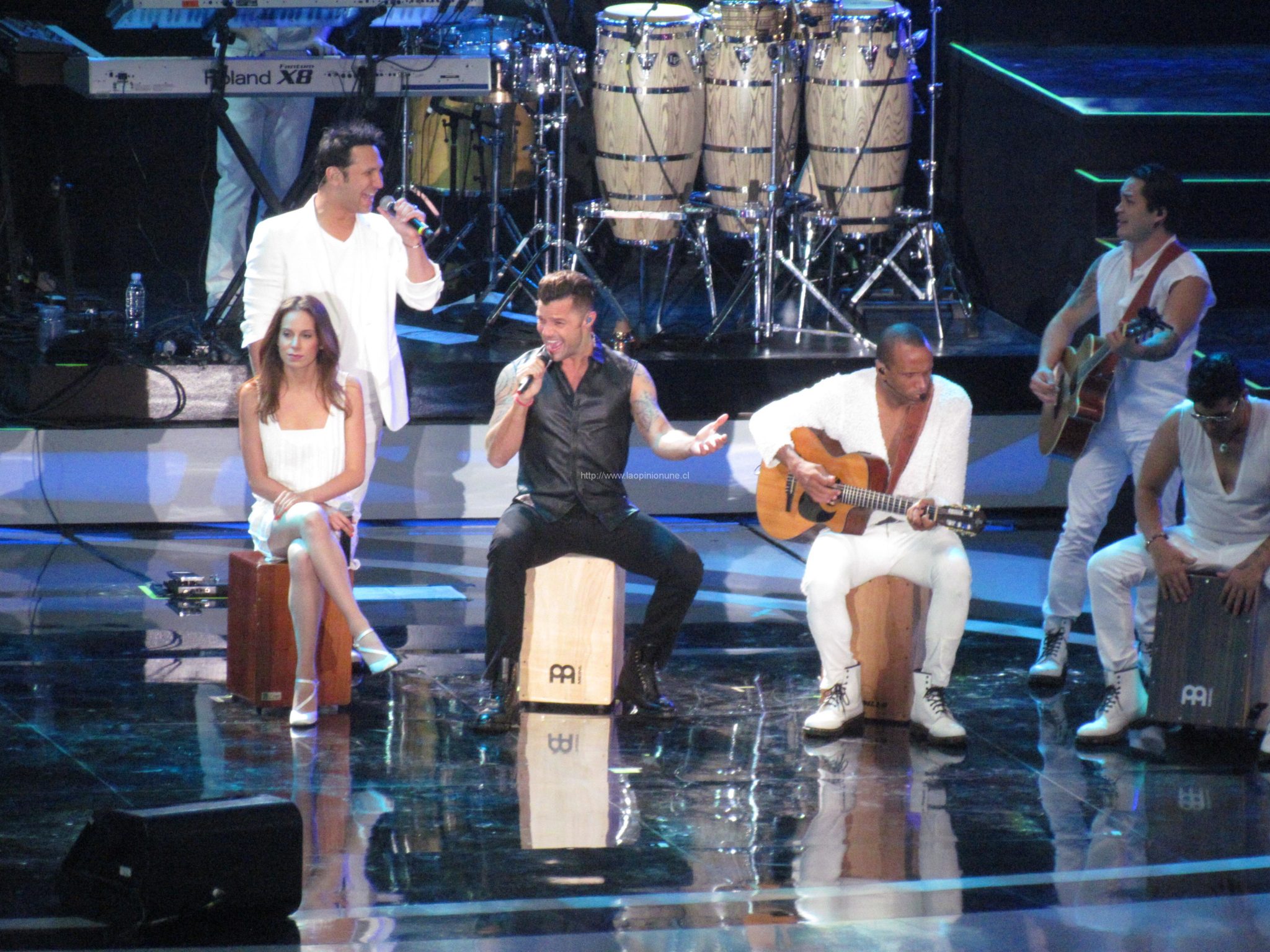 Ricky Martin la rompe en Viña 2014