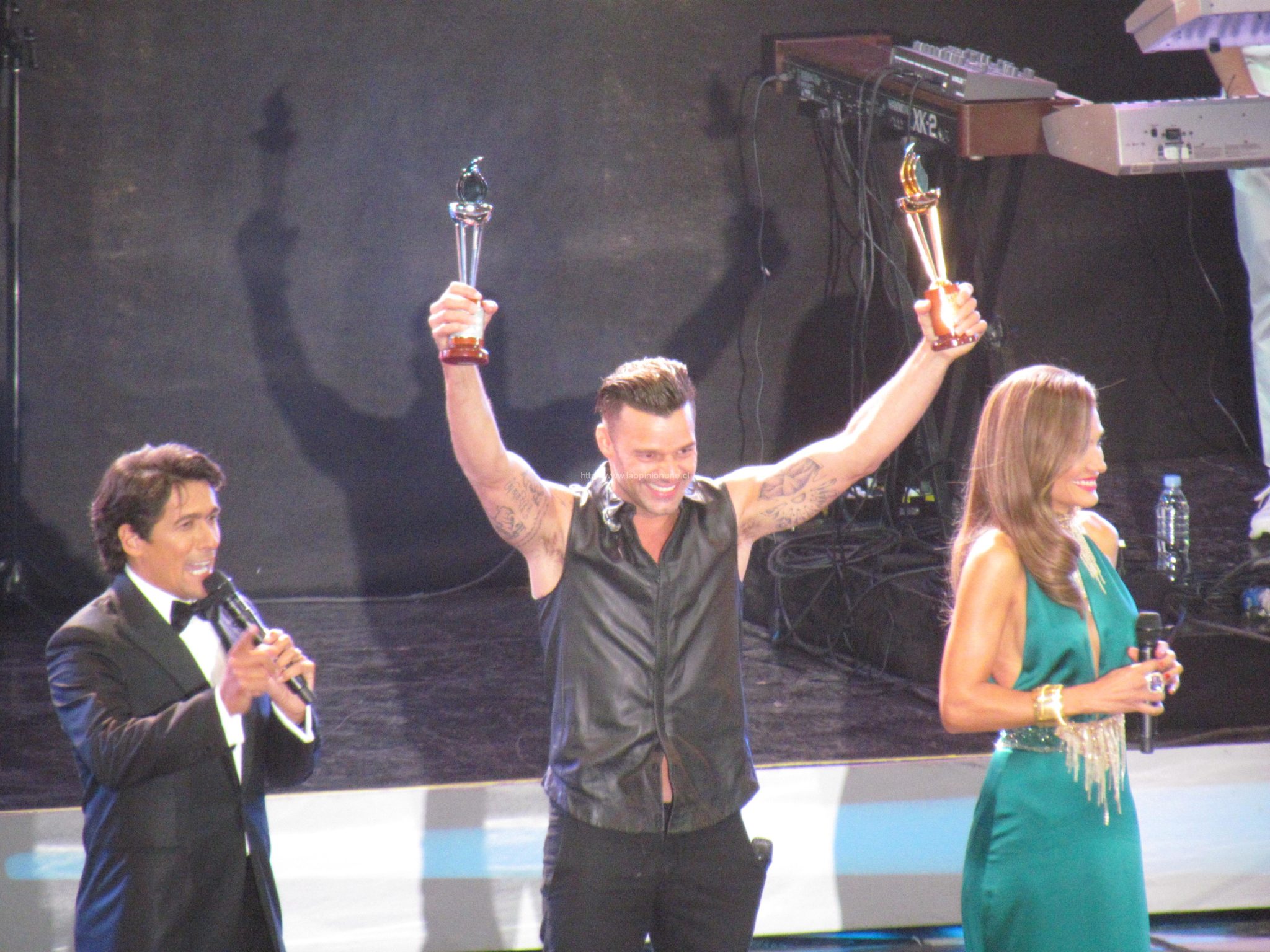 Ricky Martin la rompe en Viña 2014