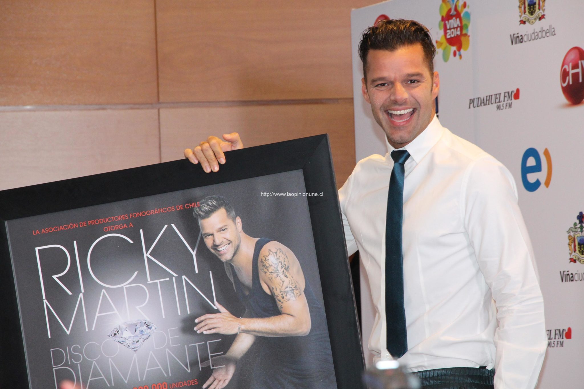 Ricky Martin en conferencia de prensa – Galería de Fotos