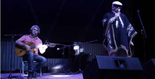 Tito Fernández se lució en el XVI Festival de Colliguay