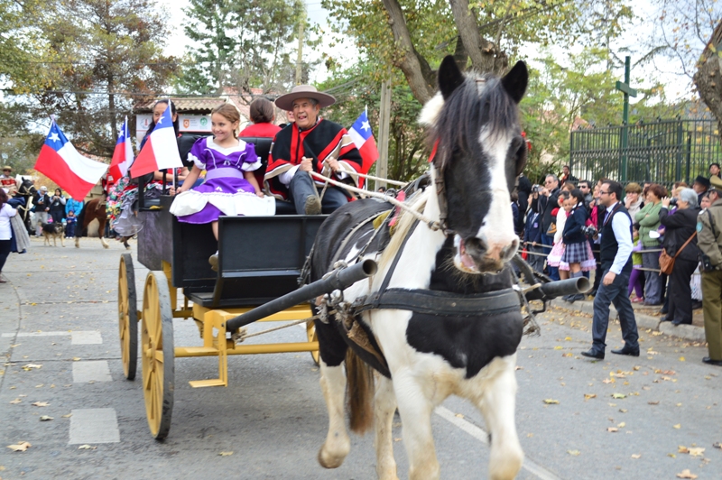 Olmué conmemoró las Glorias Navales con dos desfiles e inaugurando la remodelada Plaza en Quebrada Alvarado