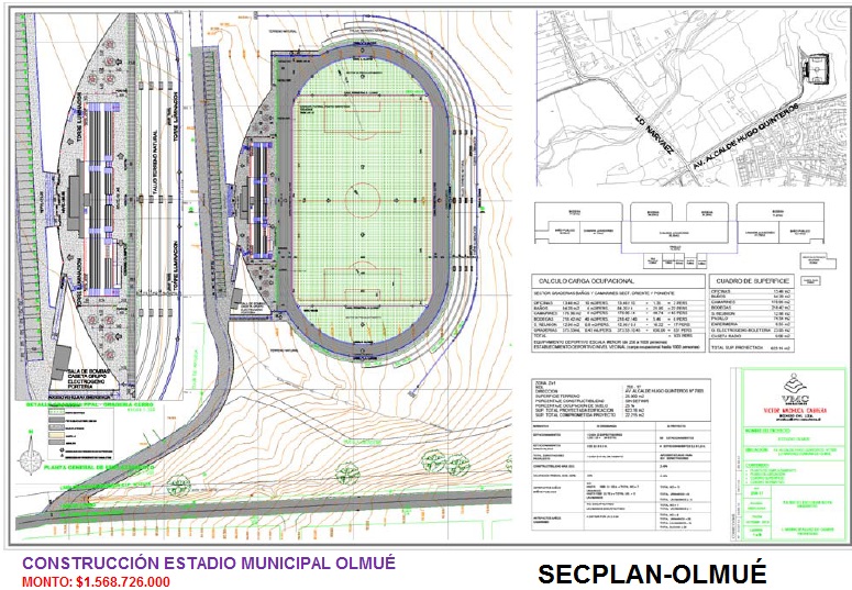 Alcaldesa de Olmué agradece anuncio de construcción de Estadio Municipal
