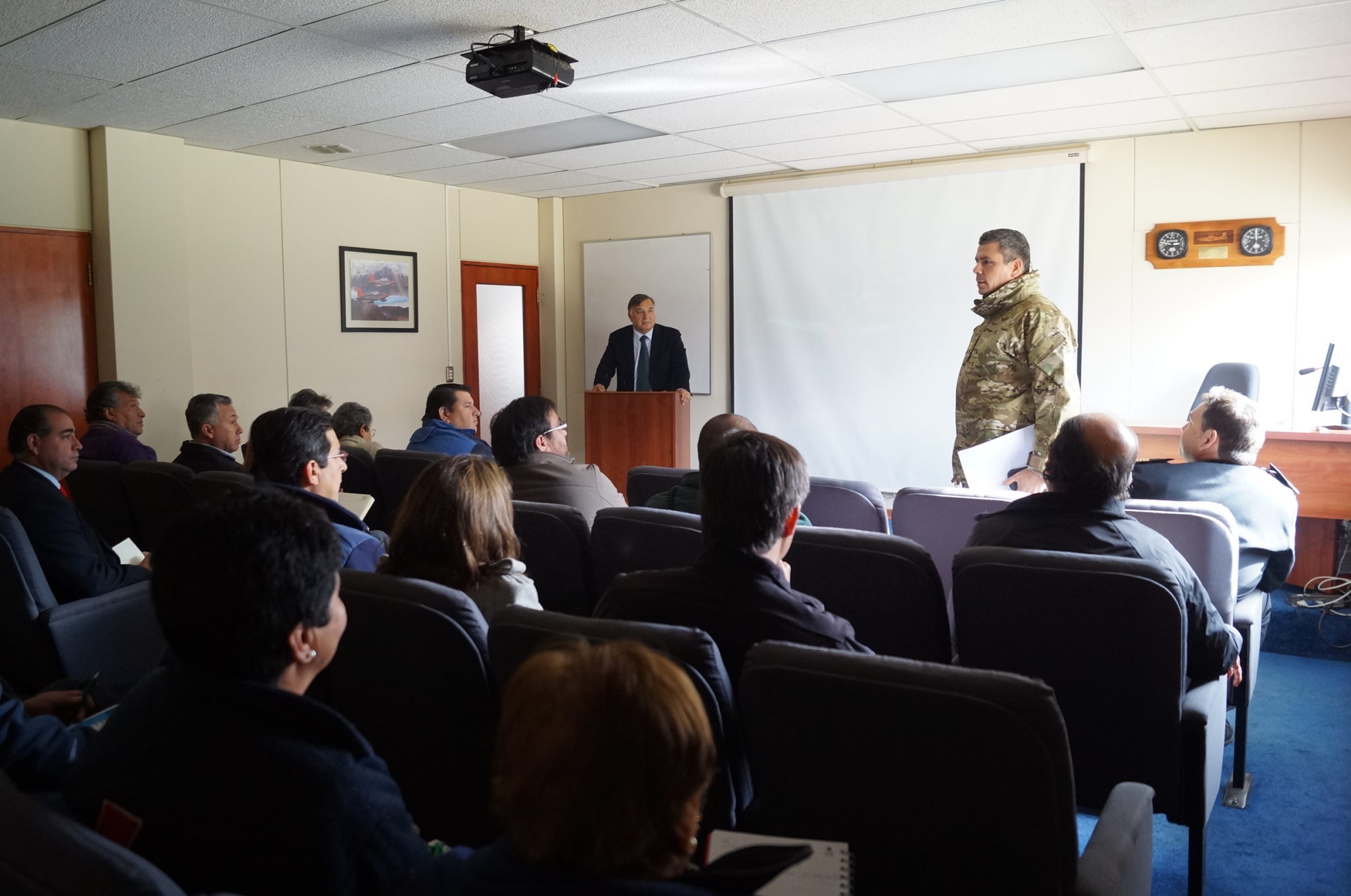 Cuarta reunión del COE en Concón