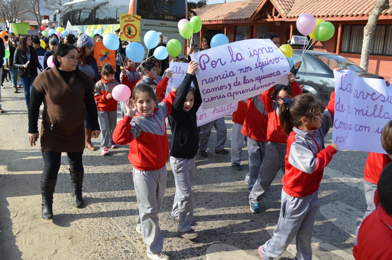 Olmué celebró el Día de la Prevención del Consumo de Drogas
