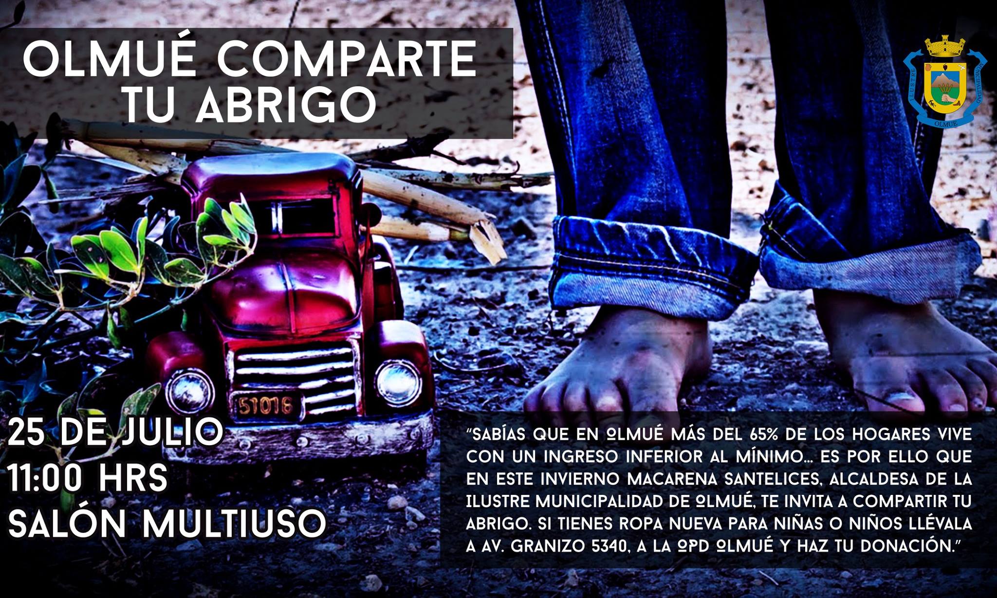 Campaña de Invierno “Olmué Comparte tu Abrigo”
