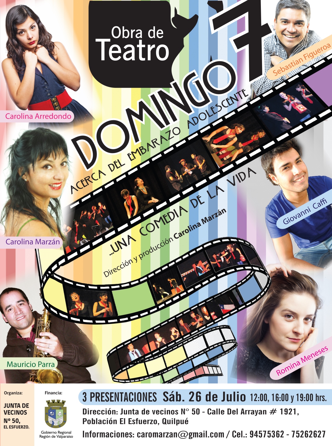 Conocidas actrices deTV mostrarán Obra de Teatro en Quilpué