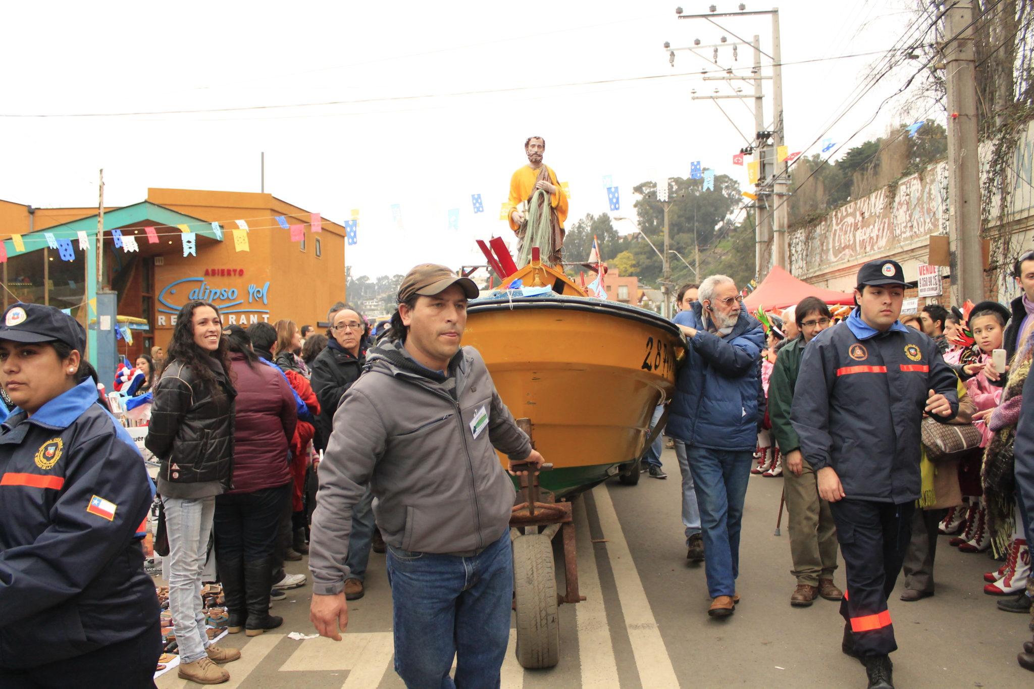 Caleta Higuerillas toma su turno en celebración de la Fiesta de San Pedro
