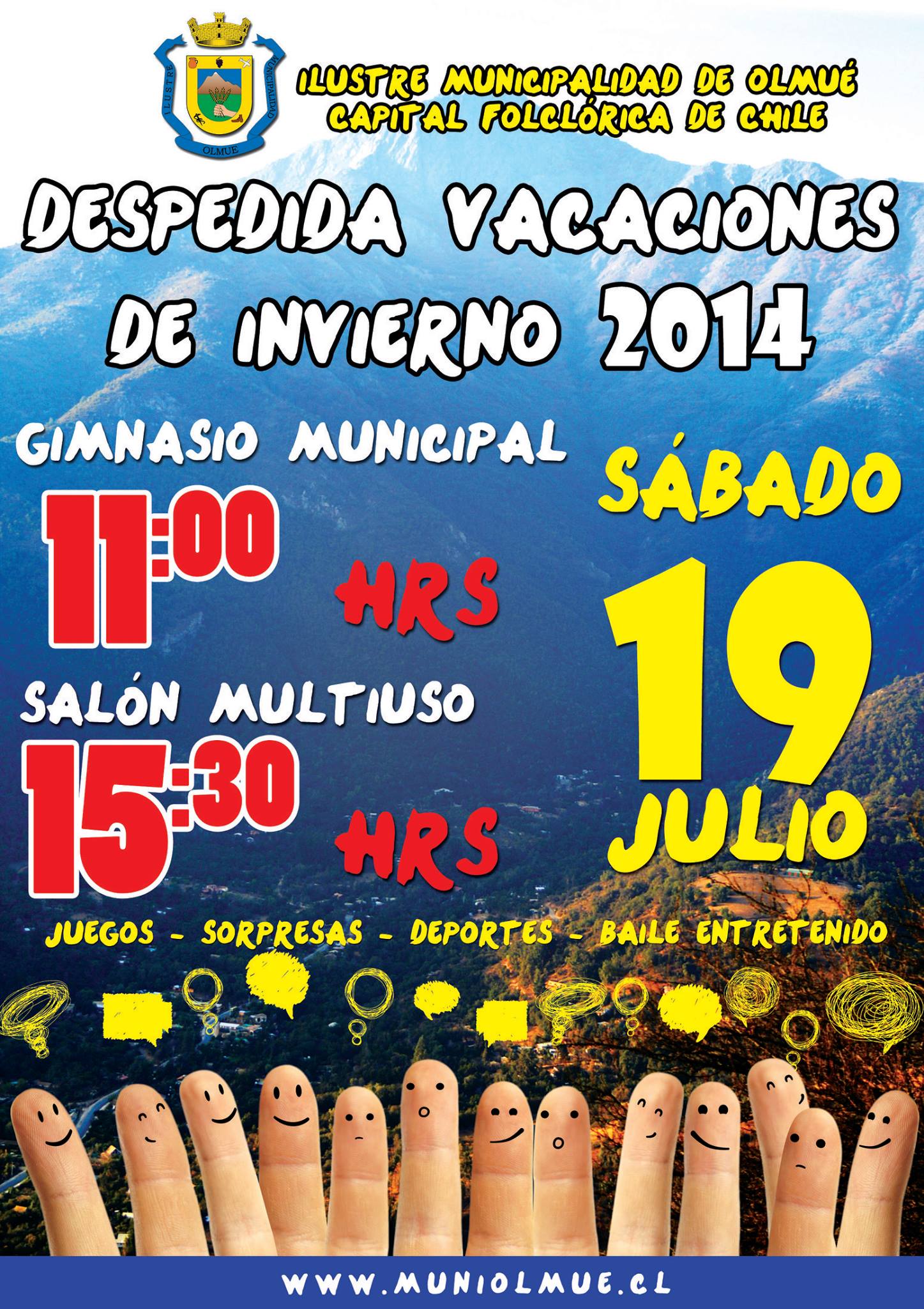 Con actividades recreativas Olmué despide las vacaciones