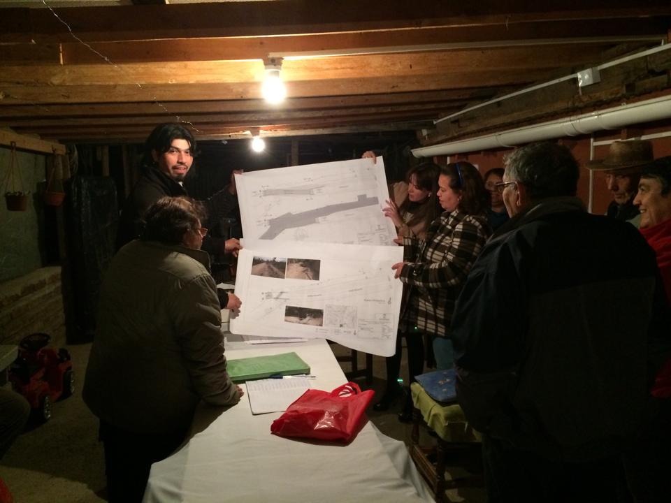 Vecinos contentos por proyectos que beneficiarán a pasajes Valdebenito y El Culenar en Olmué