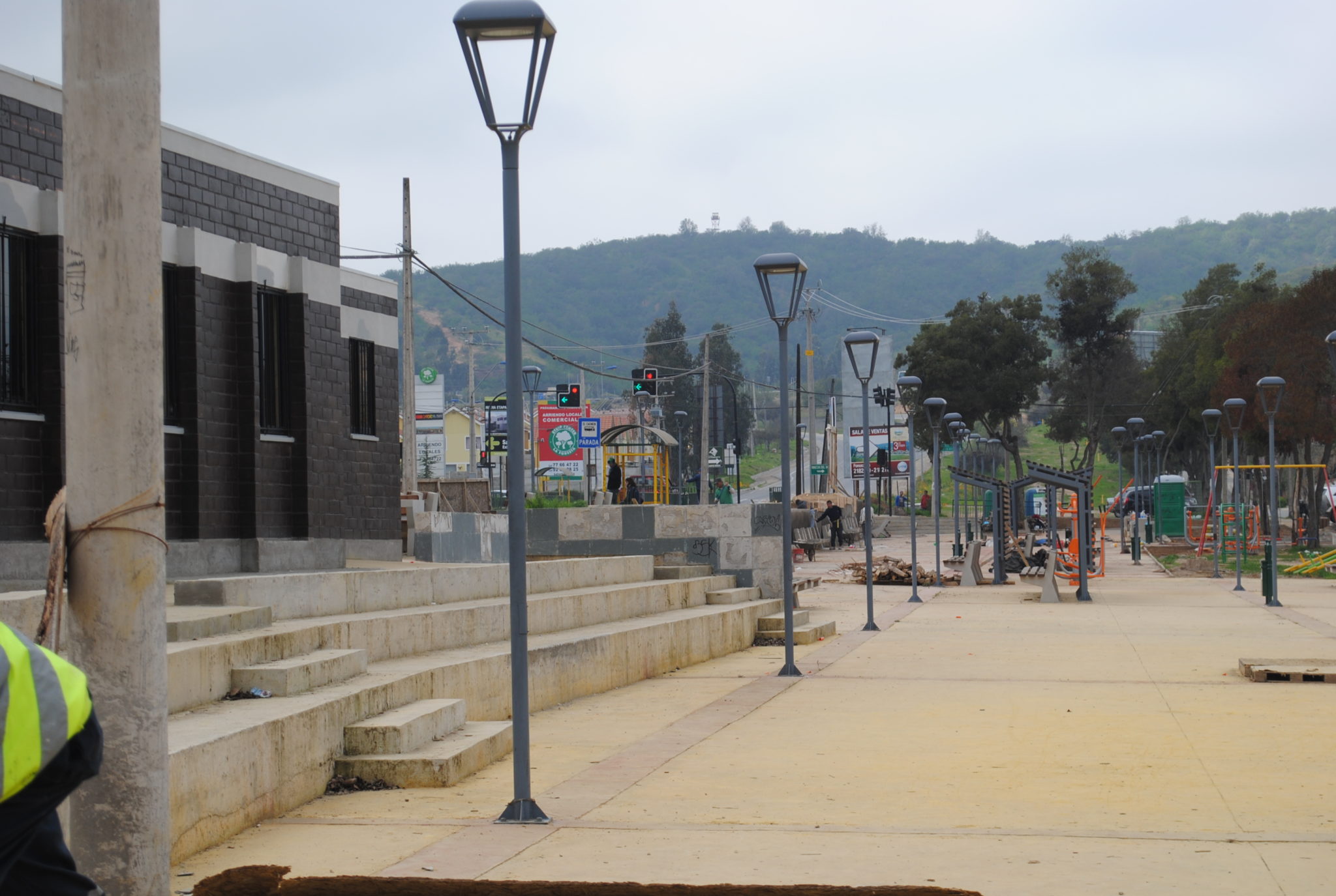 Obras de Parque “Carabineros de Chile” finalizarán este fin de año