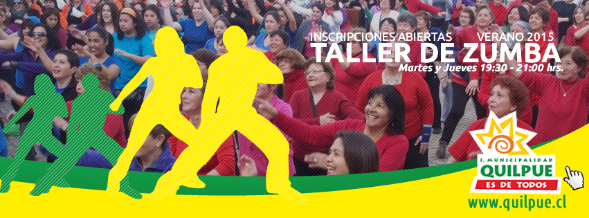Este verano Quilpué tendrá talleres de Zumba gratuitos