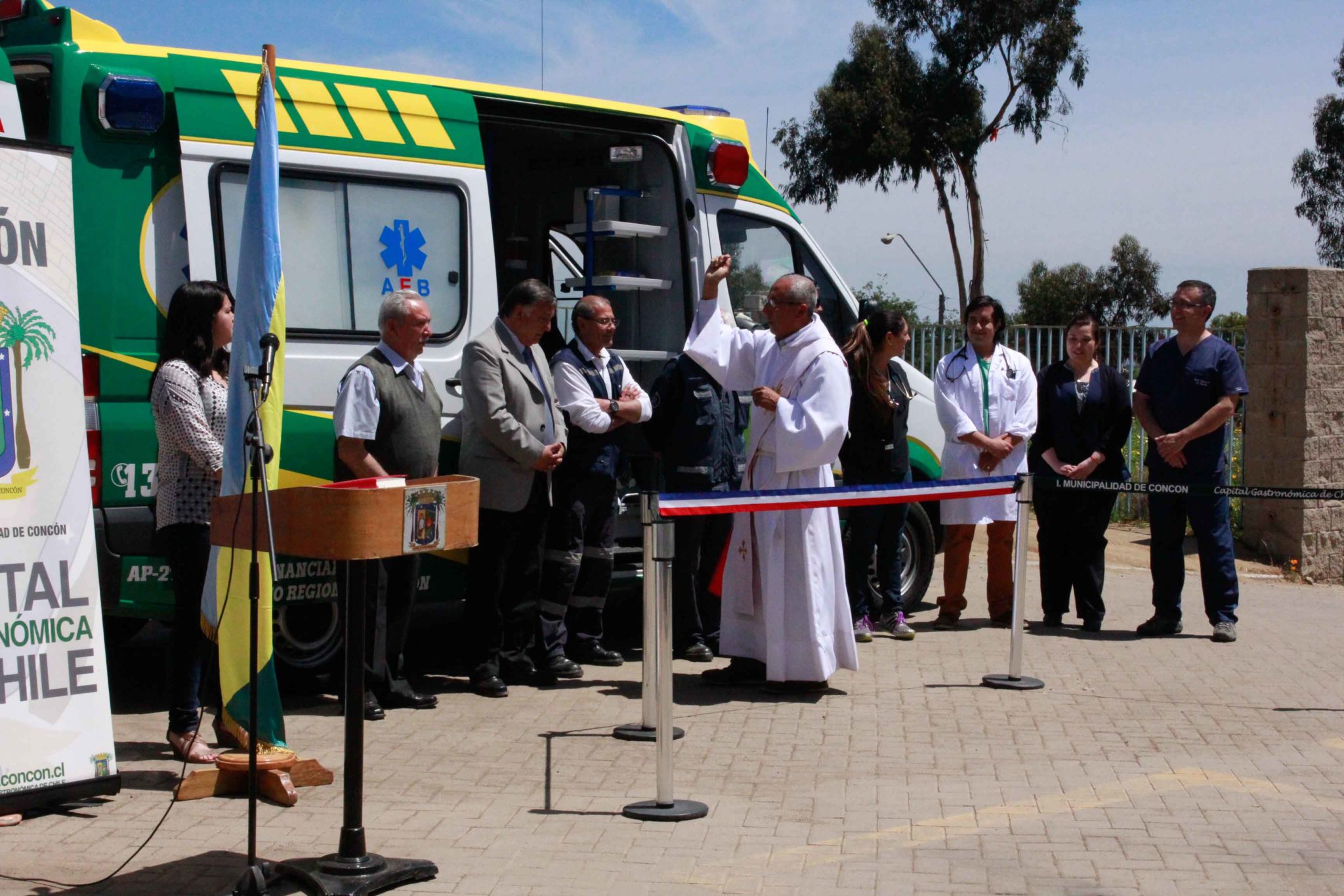 El SAPU de Concón cuenta con una nueva ambulancia
