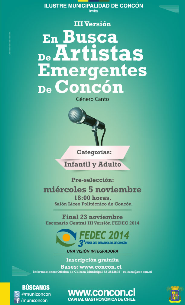 Concón se prepara para Festival de Artistas Emergentes