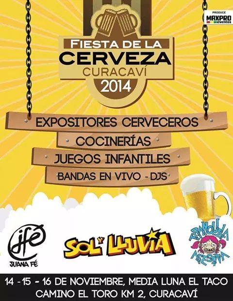 Fiesta de la Cerveza, Curacaví 2014