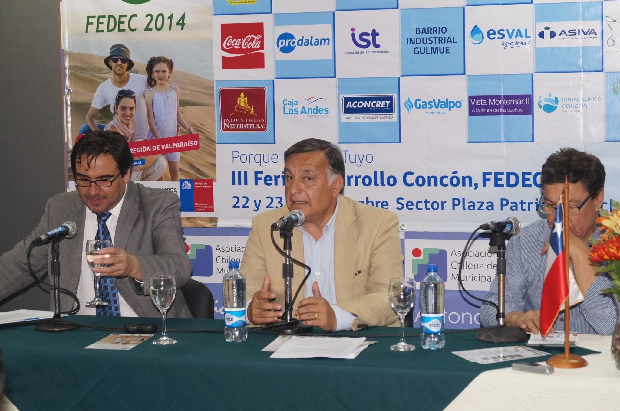Concón lanzó la tercer versión de la FEDEC en Santiago