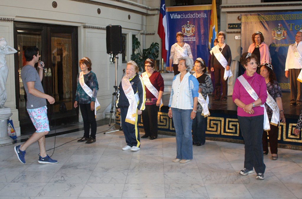 Diversas actividades realizan Candidatas a Reina del Adulto Mayor Viña del Mar 2014