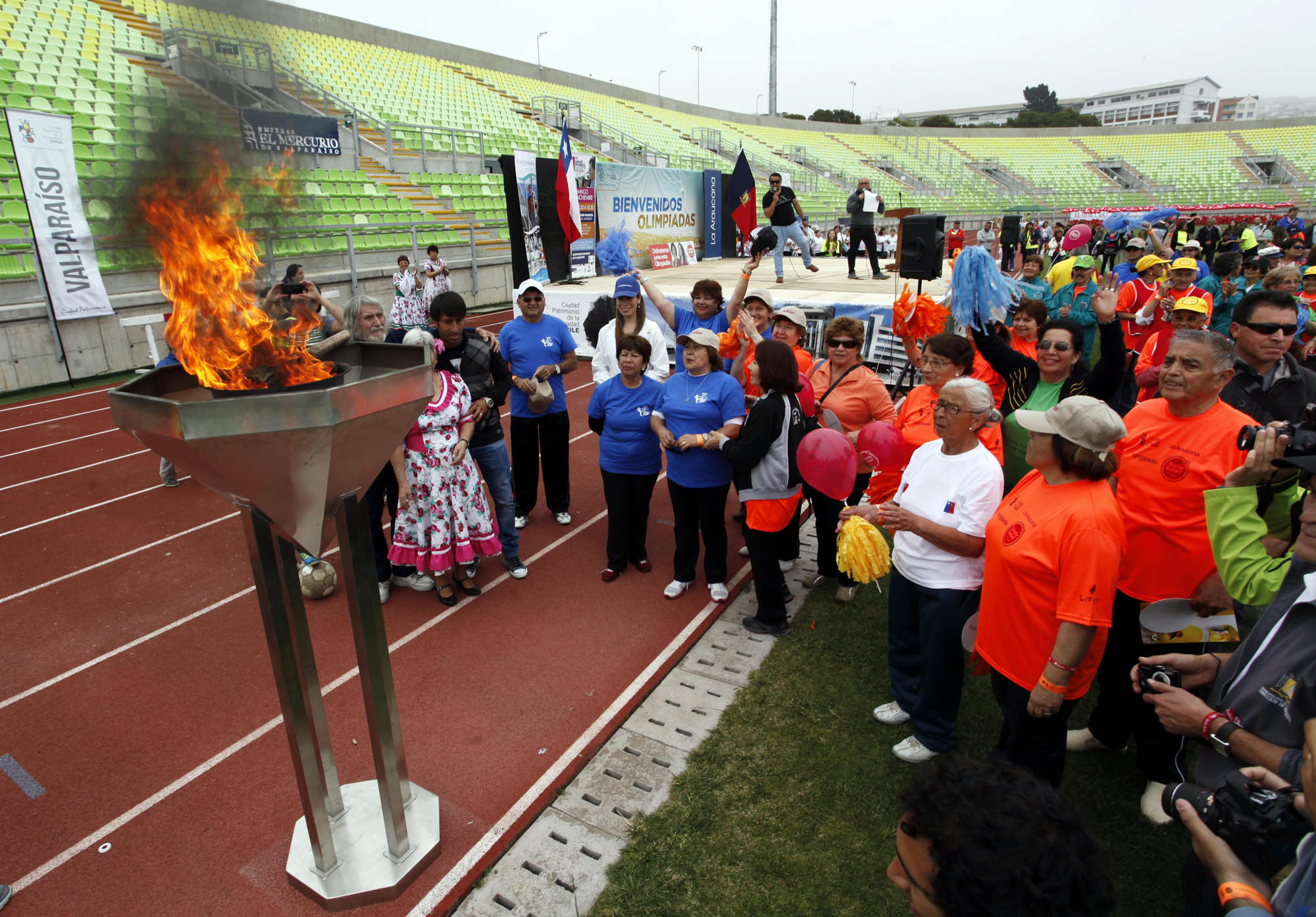 EPV apoya Primera Olimpiada Intercomunal del Adulto Mayor