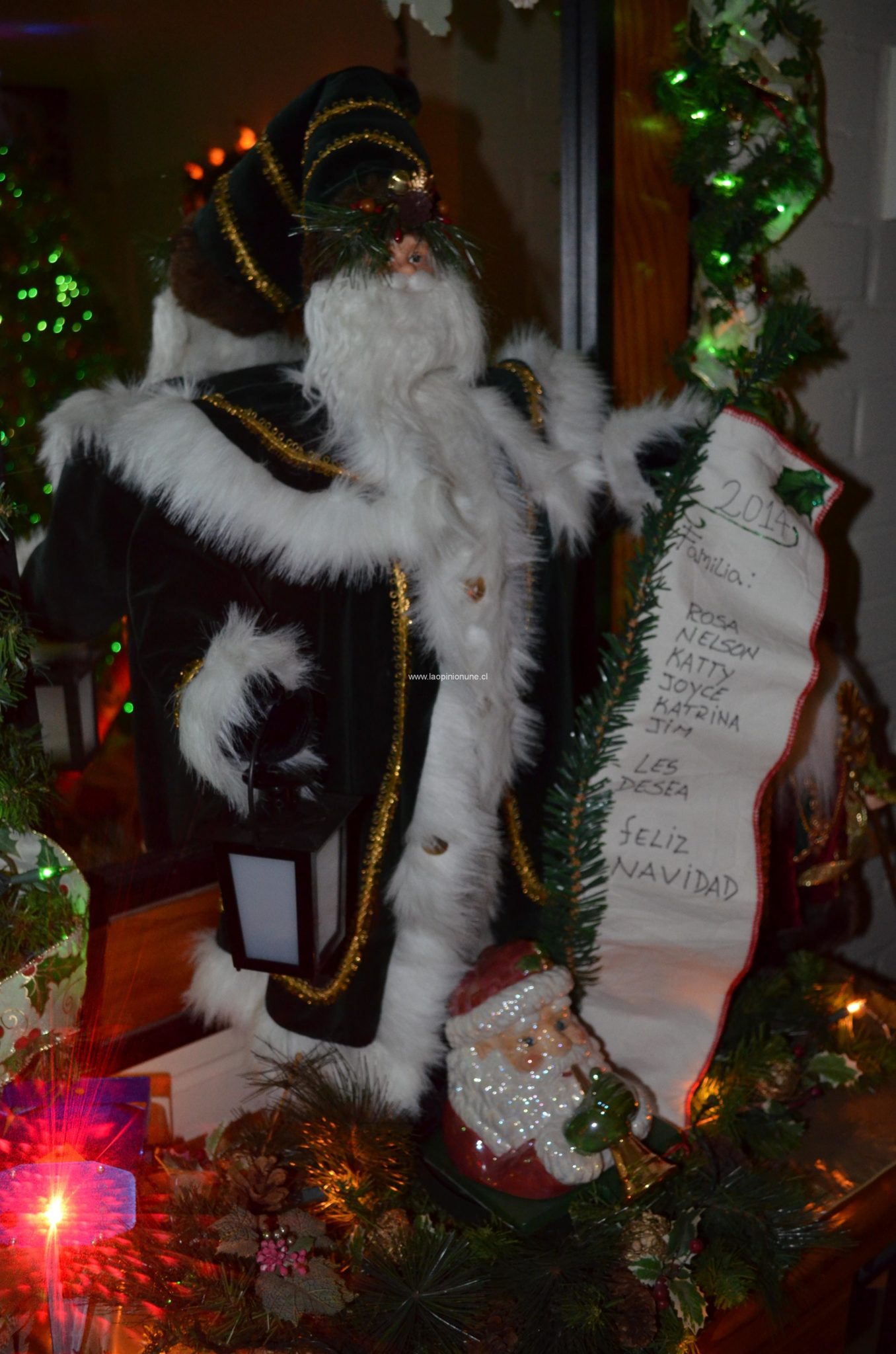 Hermosas casas adornan la Navidad en Villa Alemana