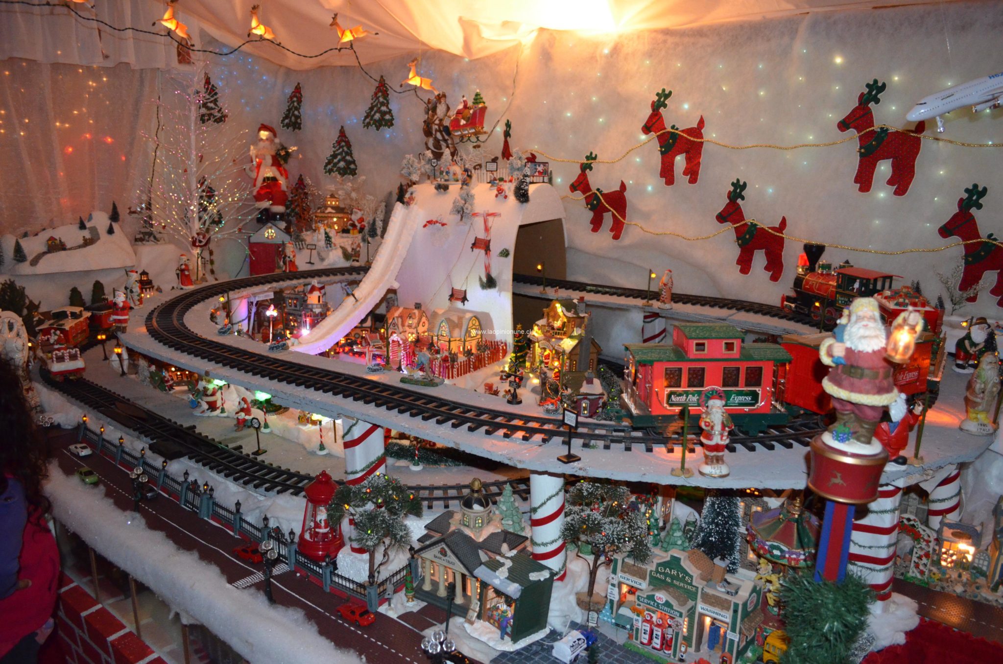 Hermosas casas adornan la Navidad en Villa Alemana