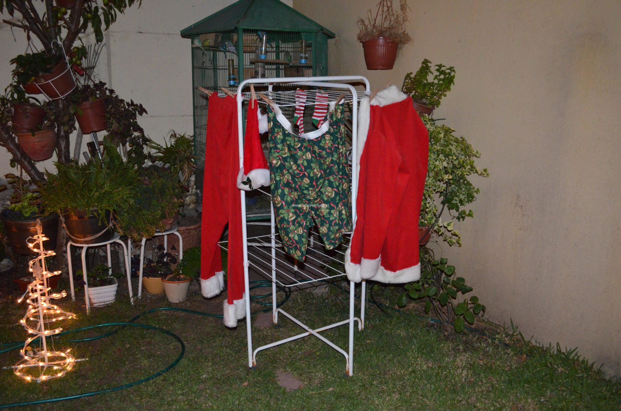 Hermosas casas adornan la Navidad en Villa Alemana