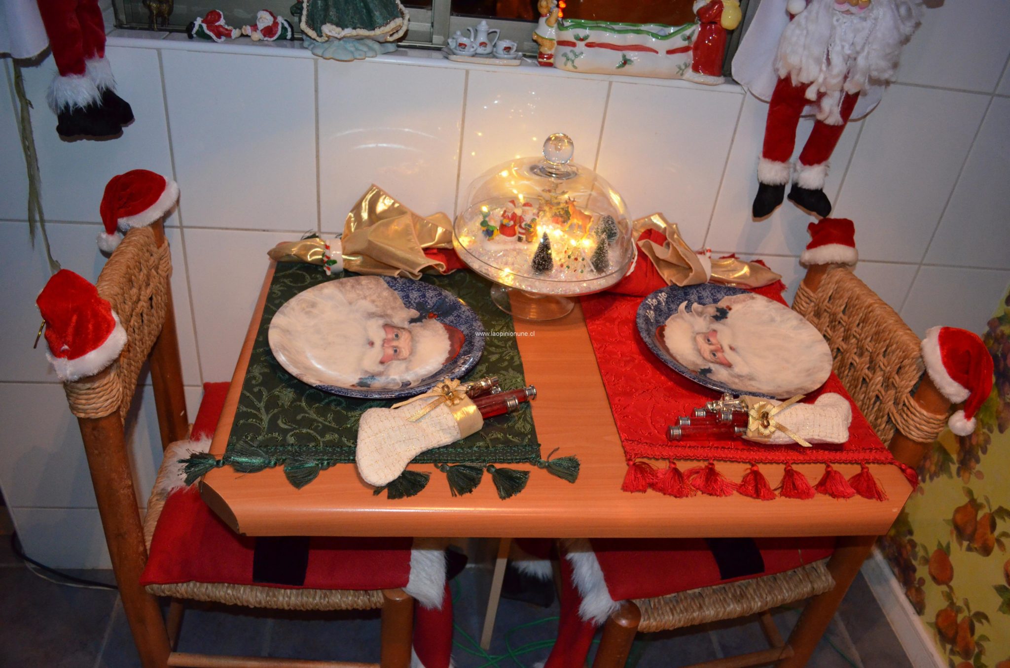 Hermosas casas adornan la Navidad en Villa Alemana