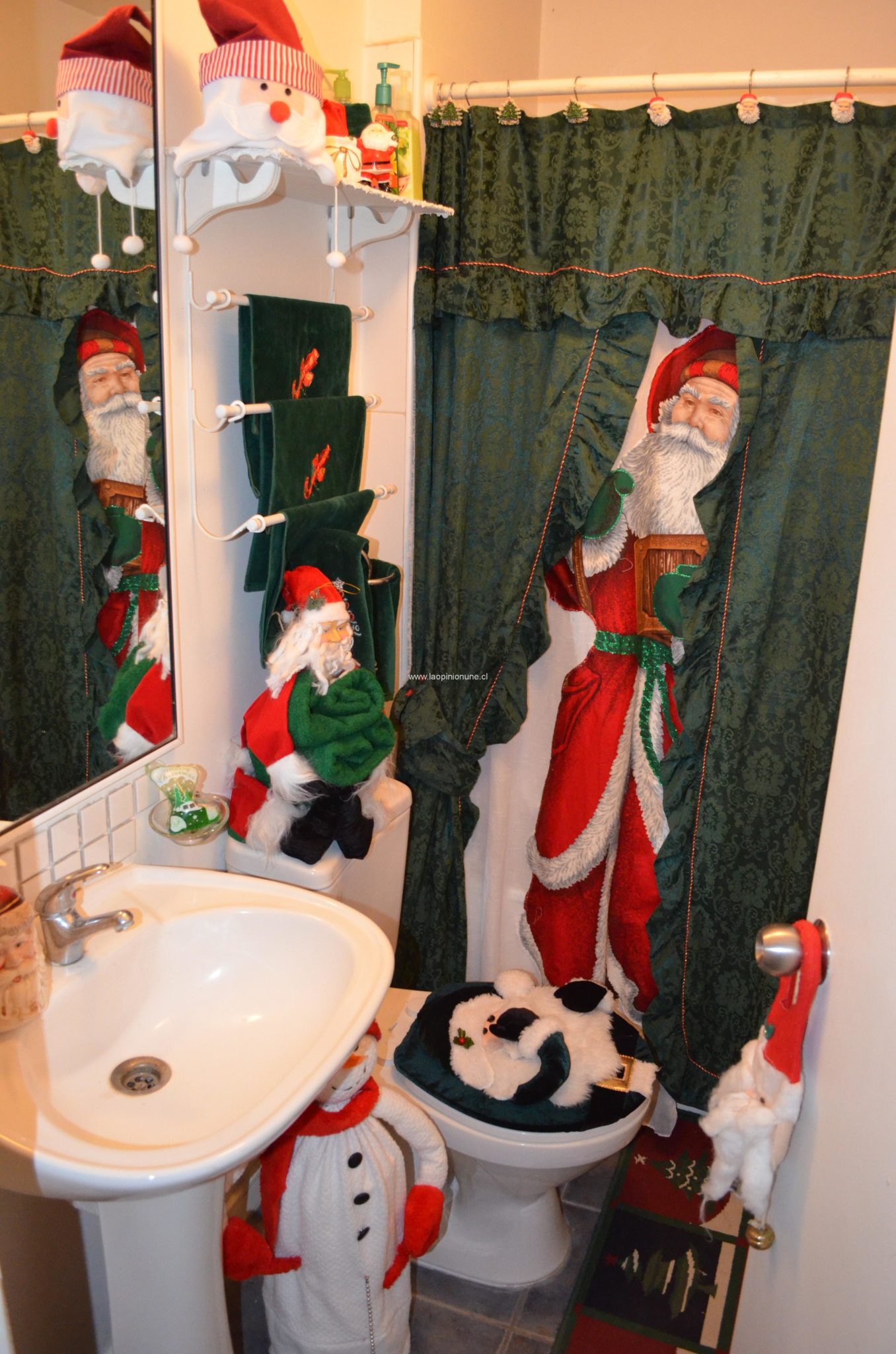 Hermosas casas adornan la Navidad en Villa Alemana