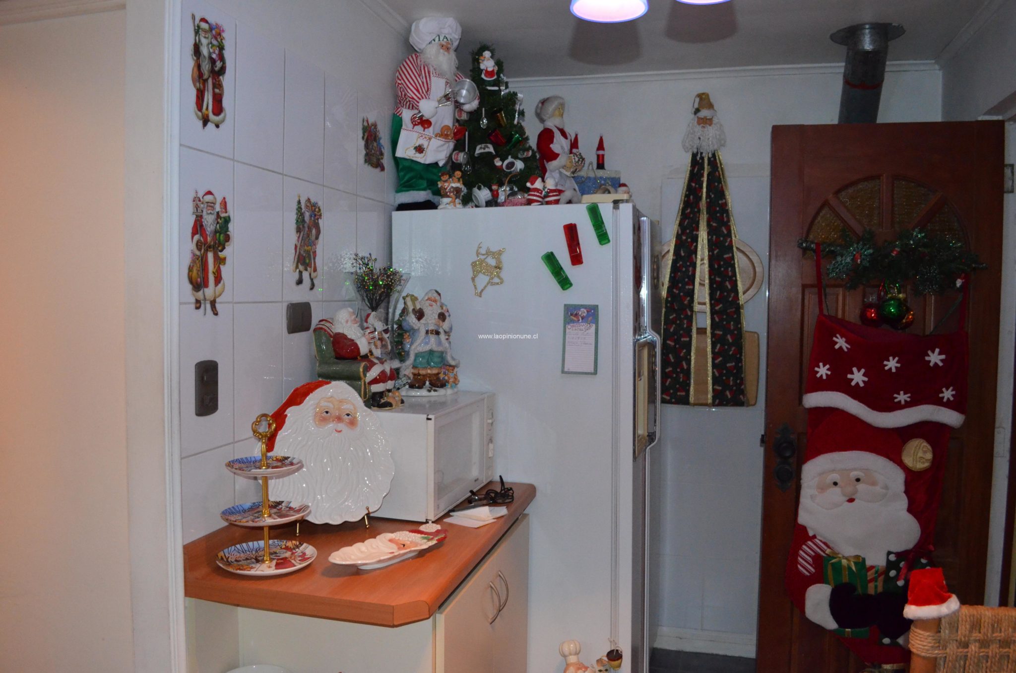 Hermosas casas adornan la Navidad en Villa Alemana